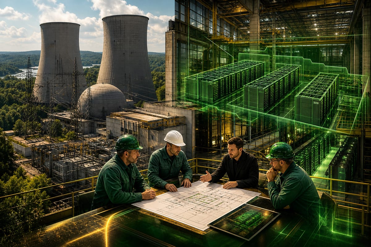 PreussenElektra et Nvidia envisagent de transformer des centrales nucléaires