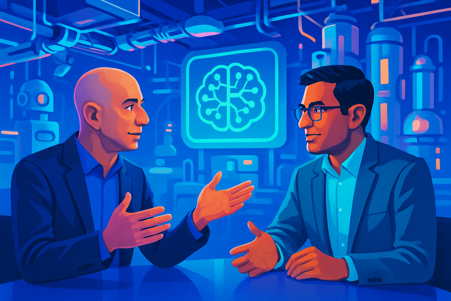 Brief IA : Prometheus, l'IA de Bezos, atteint 41 milliards de valorisation