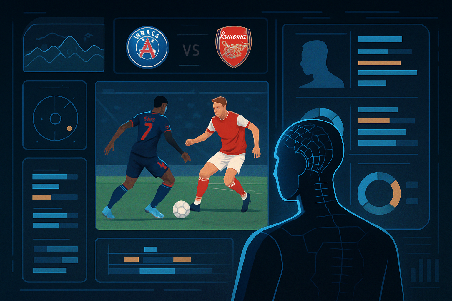 PSG Favorites Against Arsenal in Final: Avisia's AI Decides