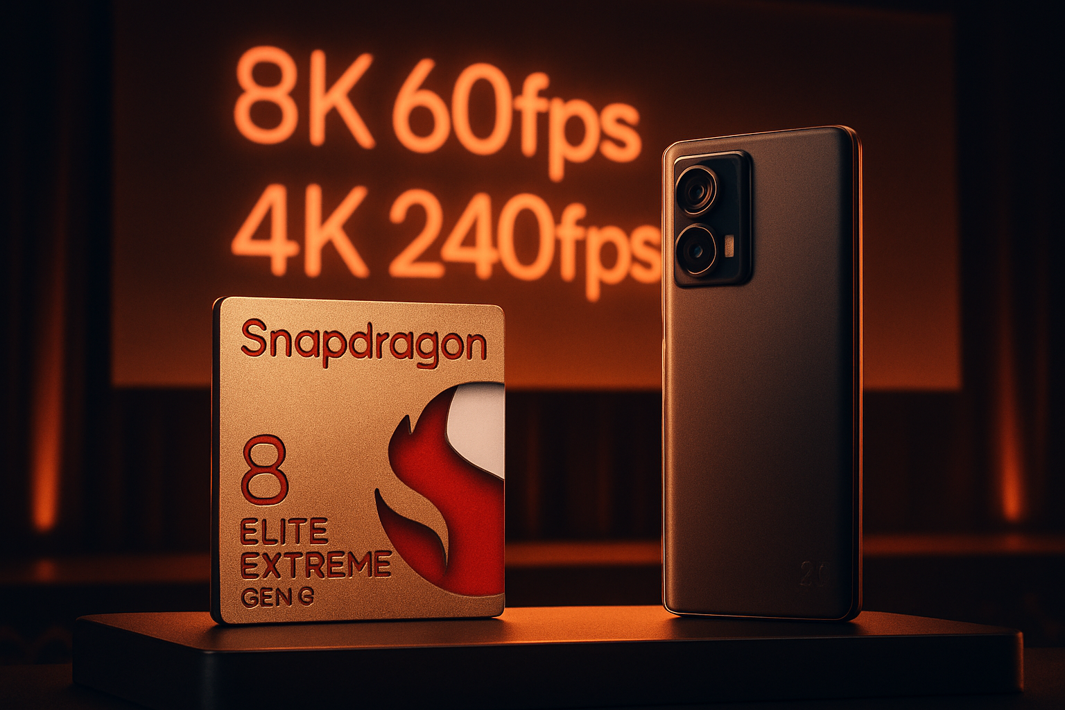 Qualcomm présente ses Snapdragon 8 Elite Gen 6 avec IA embarquée