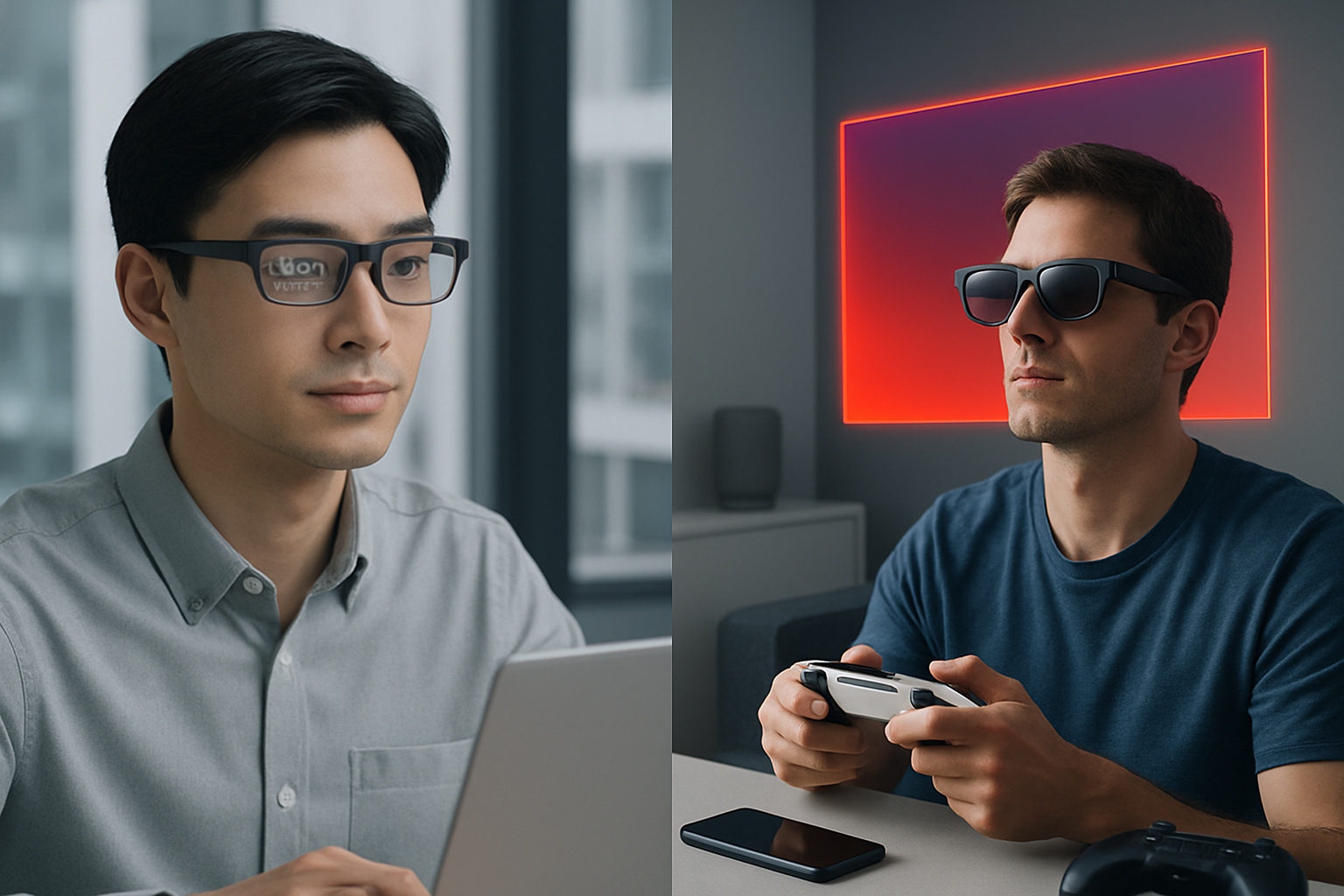 RayNeo : deux gammes de lunettes, grand écran ou assistant IA