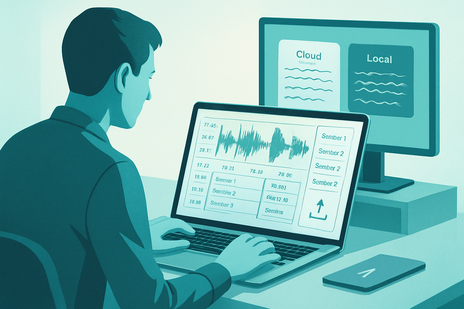 Brief IA : Reconnaissance de locuteur : une app interne en quelques heures