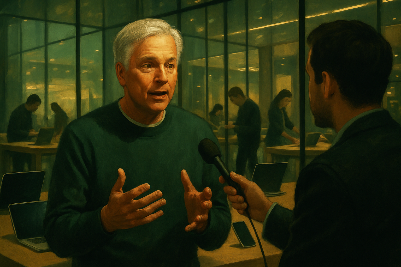 Ron Johnson mise sur les magasins face aux agents d’IA