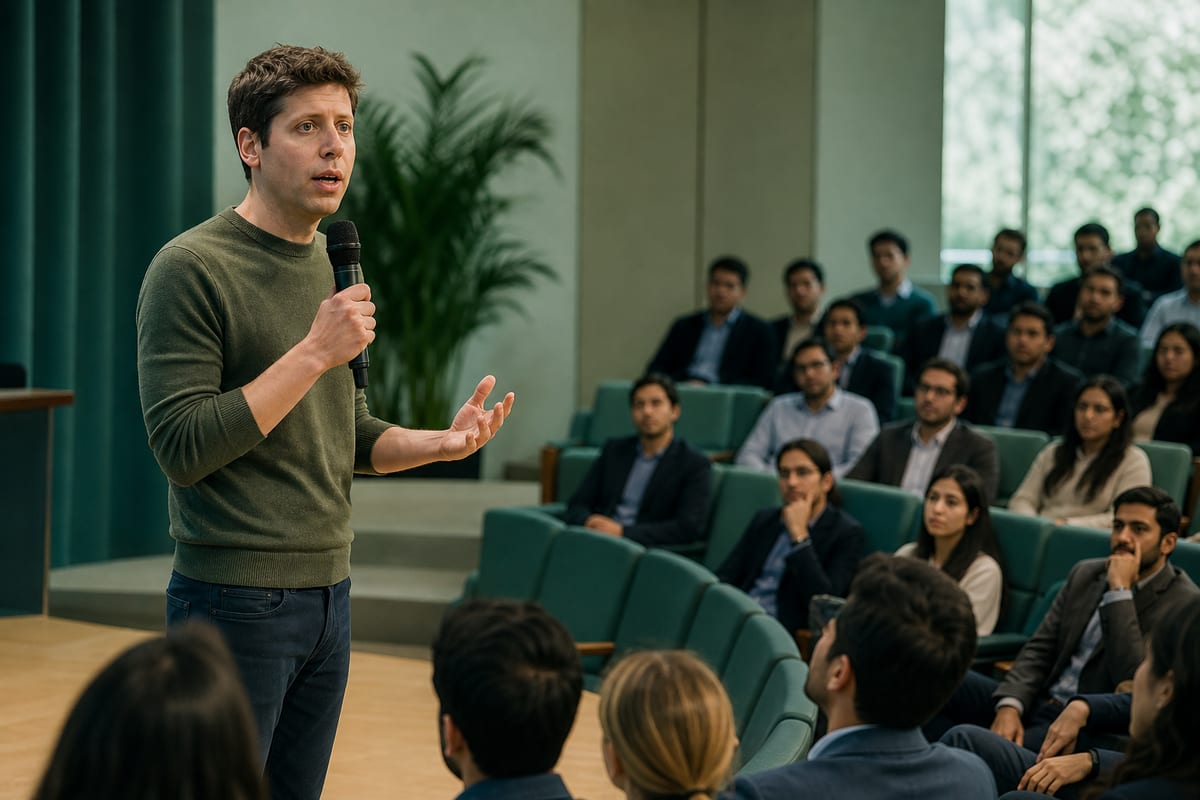 Sam Altman critique les MBA et prévoit des emplois confiés à l’IA