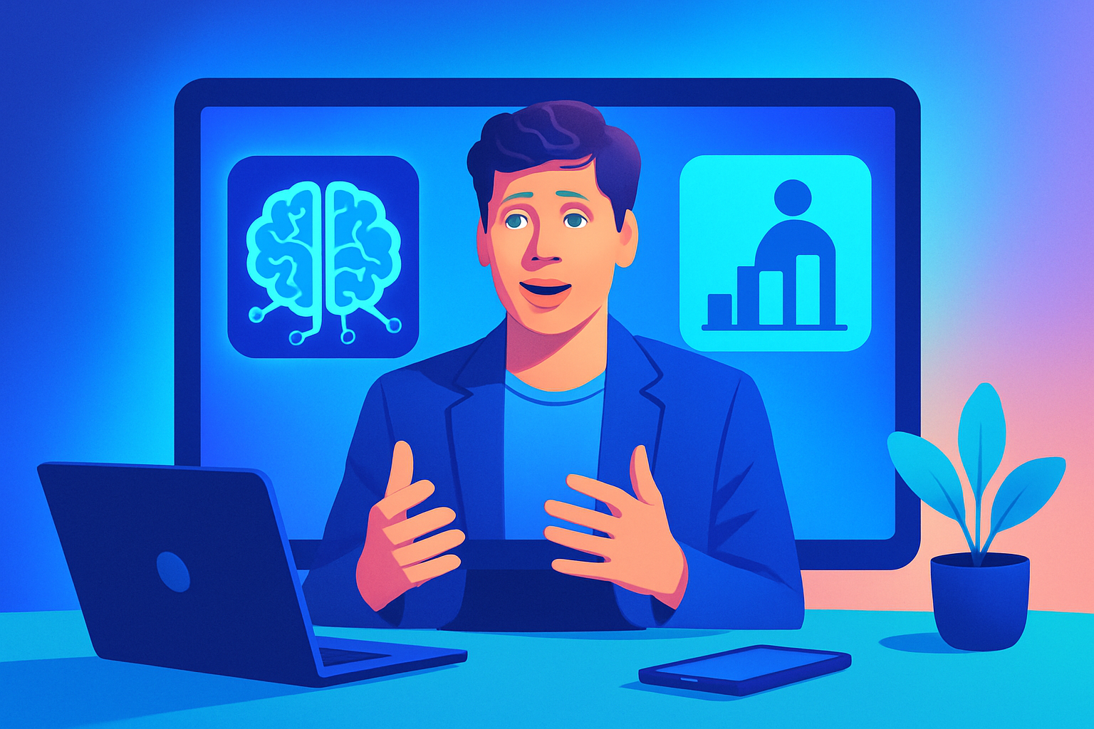 Brief IA : Sam Altman d'OpenAI : l'IA n'a pas causé le chaos sur l'emploi