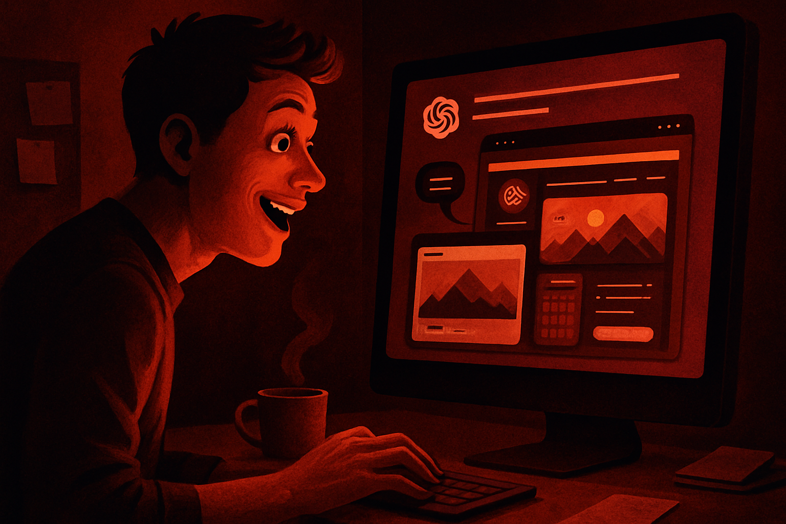 Sam Altman et ChatGPT : comment j'ai créé un site web sans coder