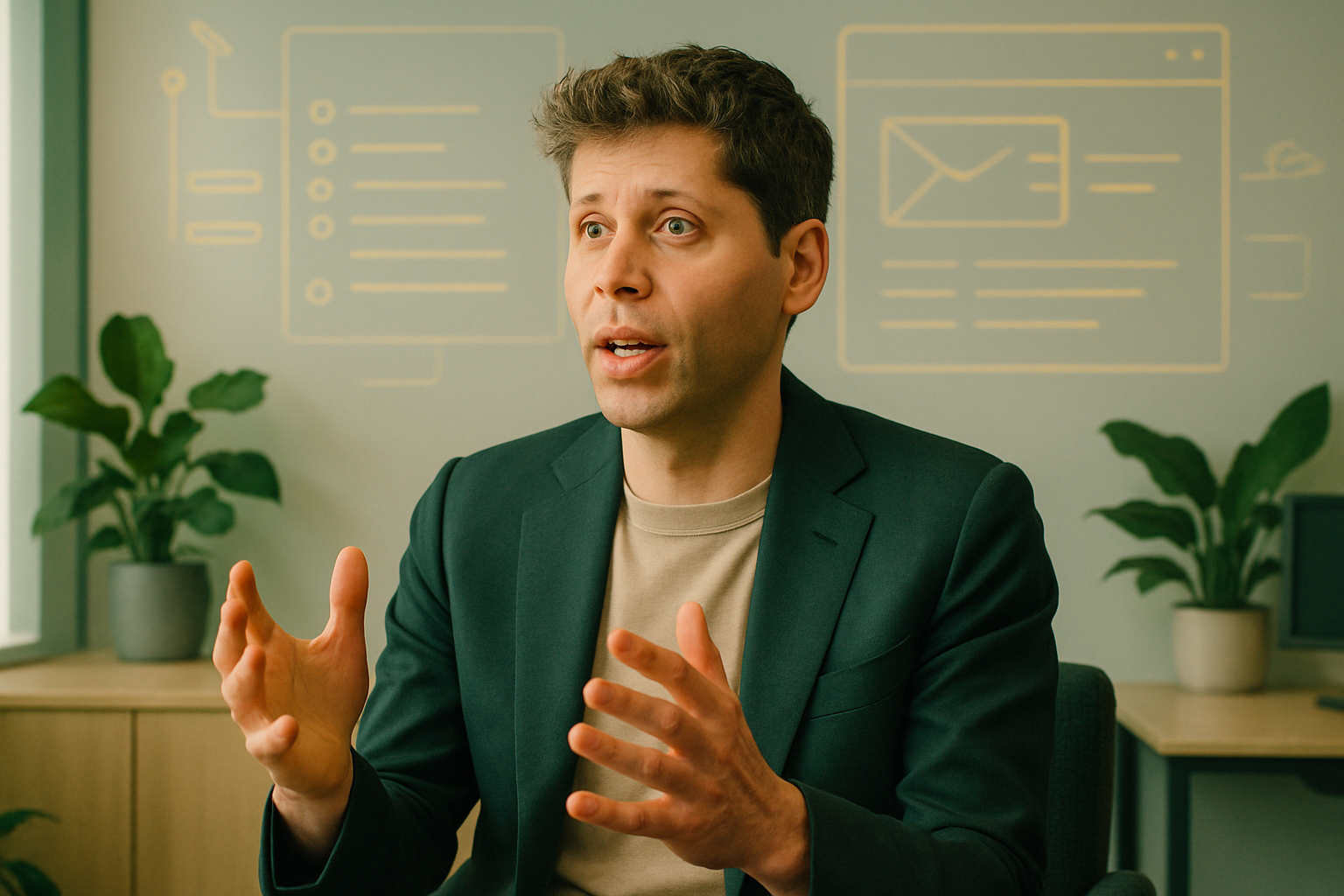 Brief IA : Sam Altman juge l’adoption de l’IA plus lente que prévu