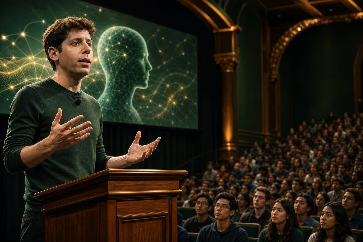 Sam Altman : les mathématiciens acceptent l’IA plus vite que prévu