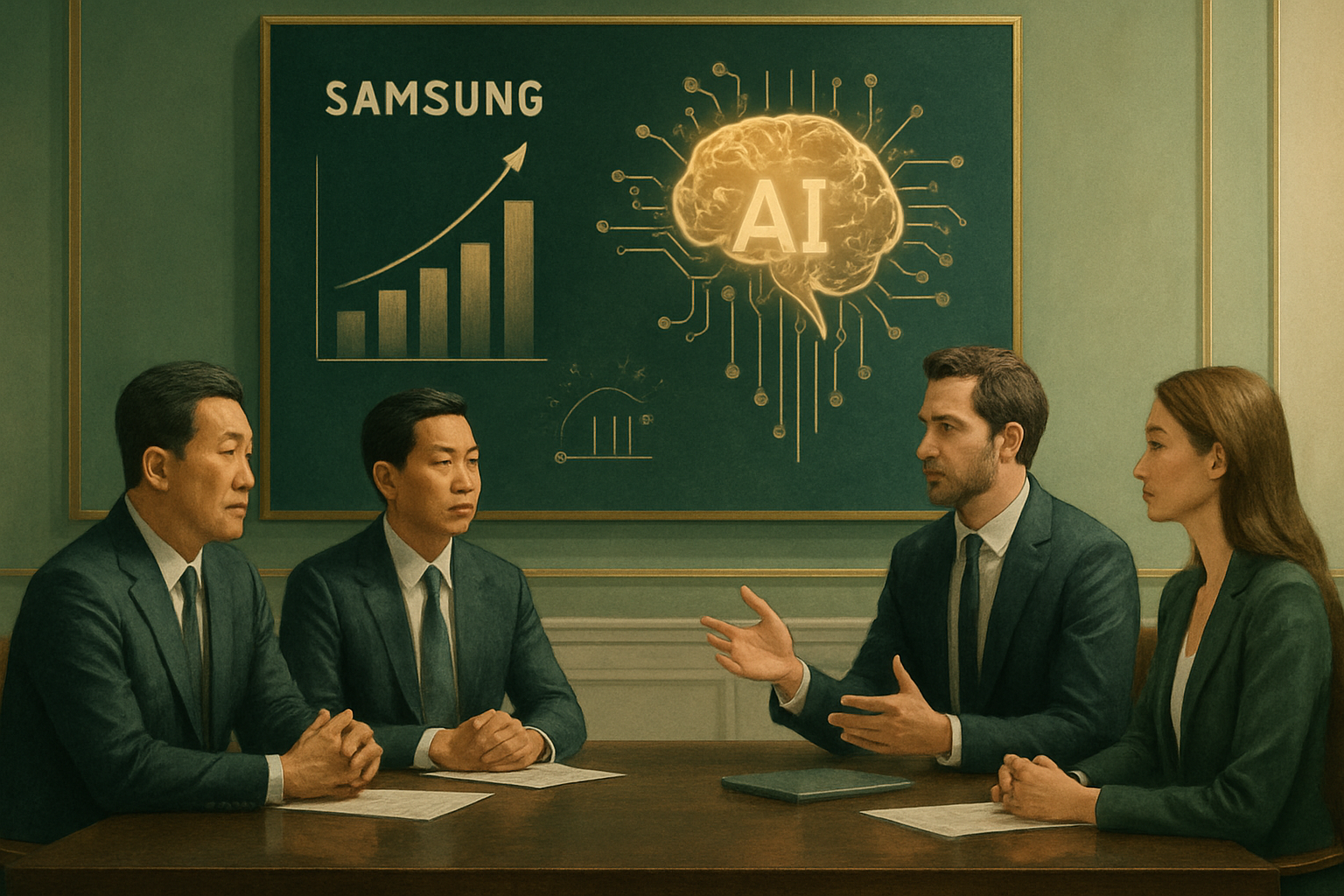 Samsung vise Mistral : un milliard d'euros pour dominer l'IA