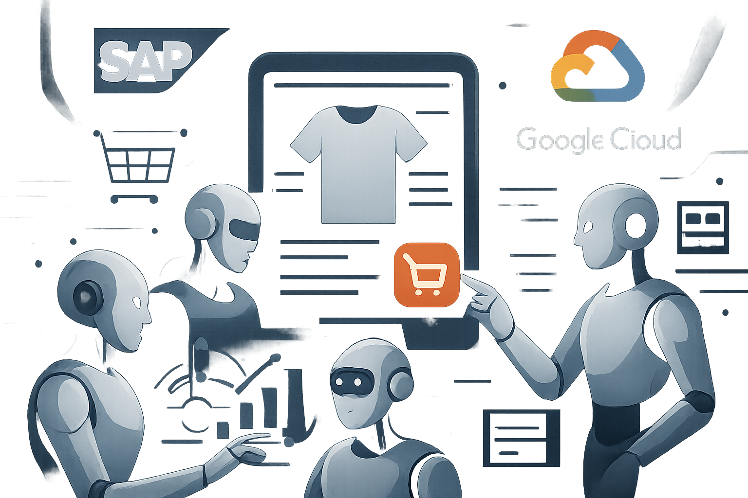 SAP et Google Cloud révolutionnent le commerce avec l'IA agentique
