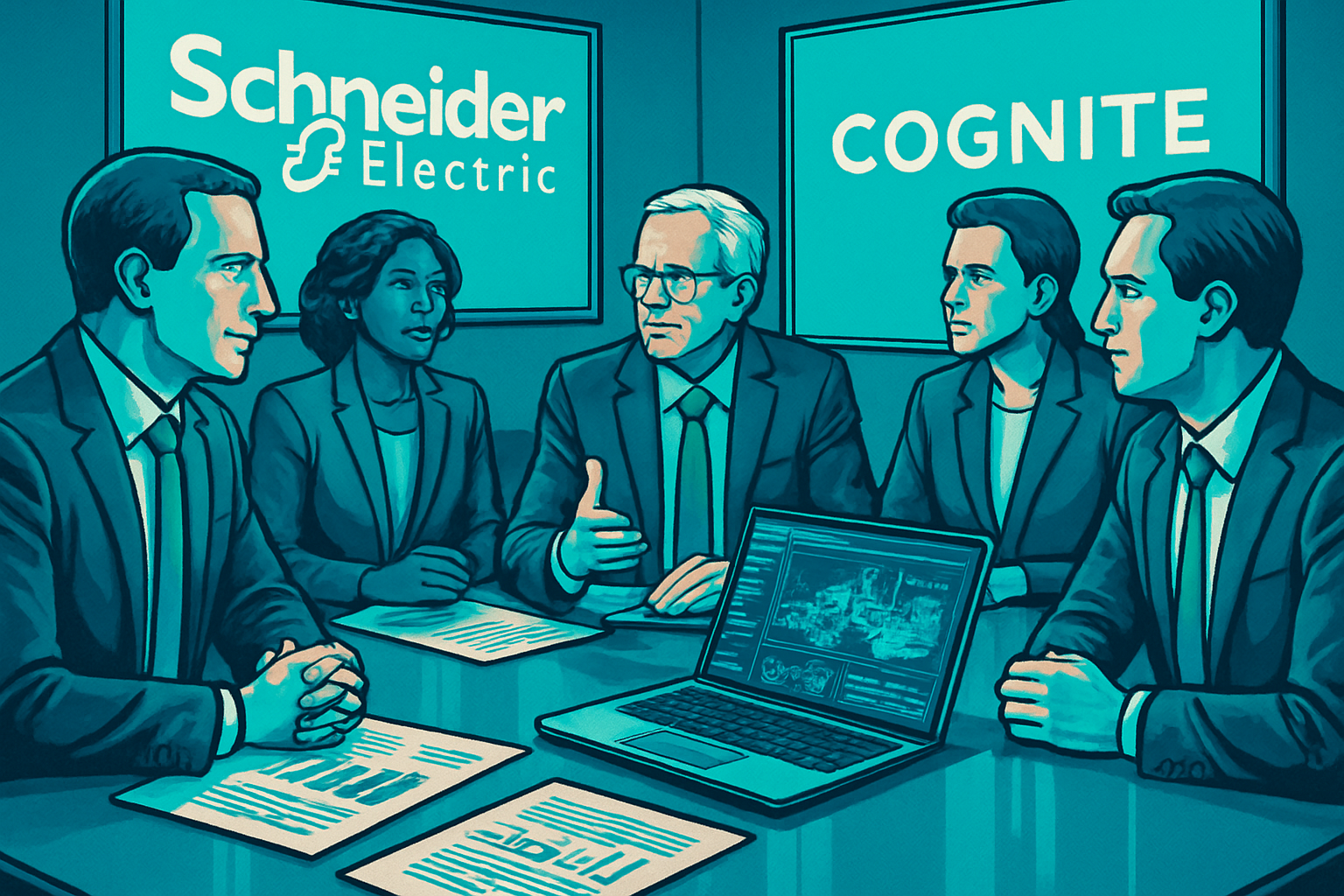 Schneider Electric acquiert Cognite pour 3,1 milliards