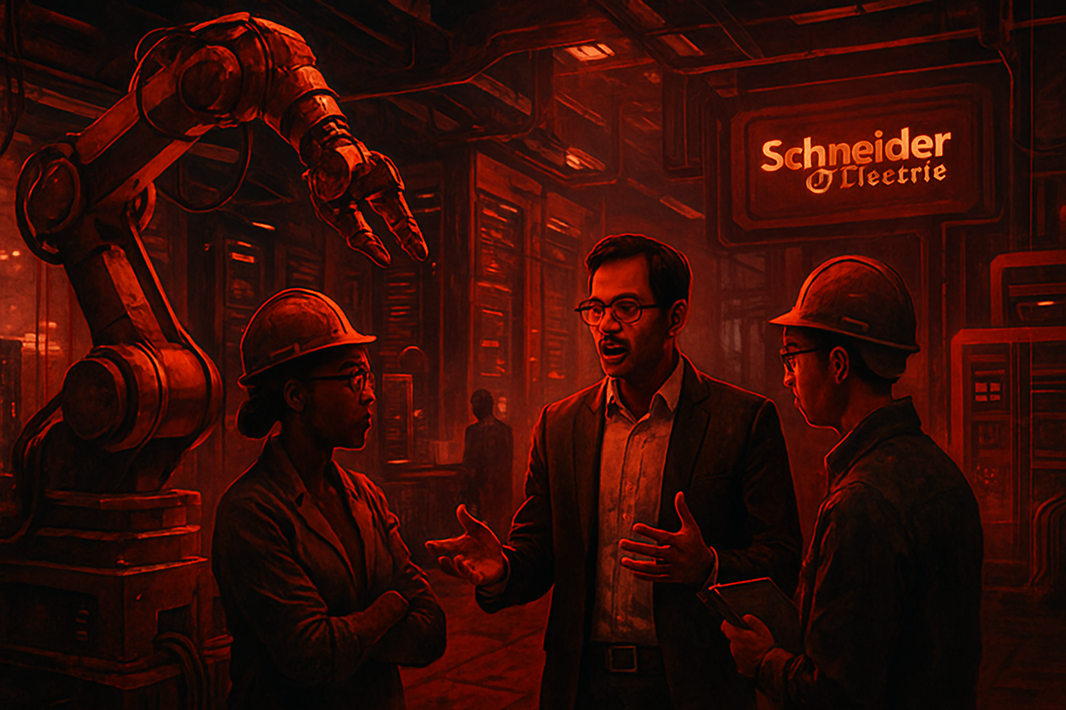 Schneider Electric et l'IA : révolution industrielle en marche