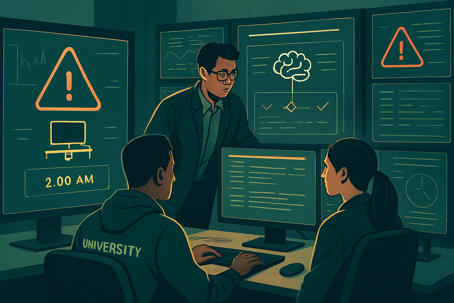 Brief IA : Sécurité des campus : plus de 5 millions d'alertes traitées par des agents d'IA