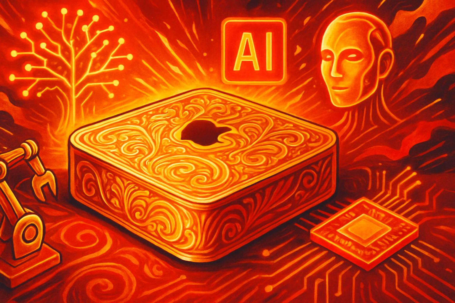 Sequoia Offers Engraved Mac Minis: The New Emblem of AI Elite