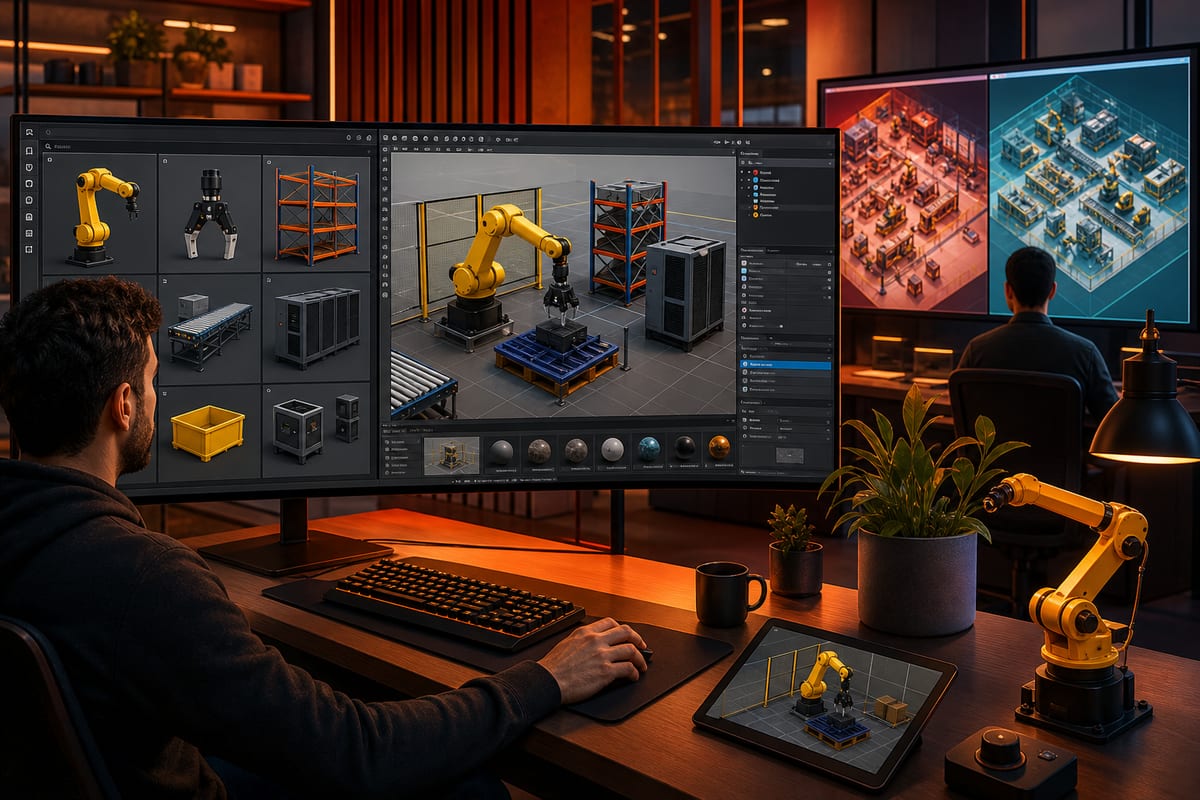 SimReady Central : 2 000 actifs 3D OpenUSD gratuits sur Hugging Face