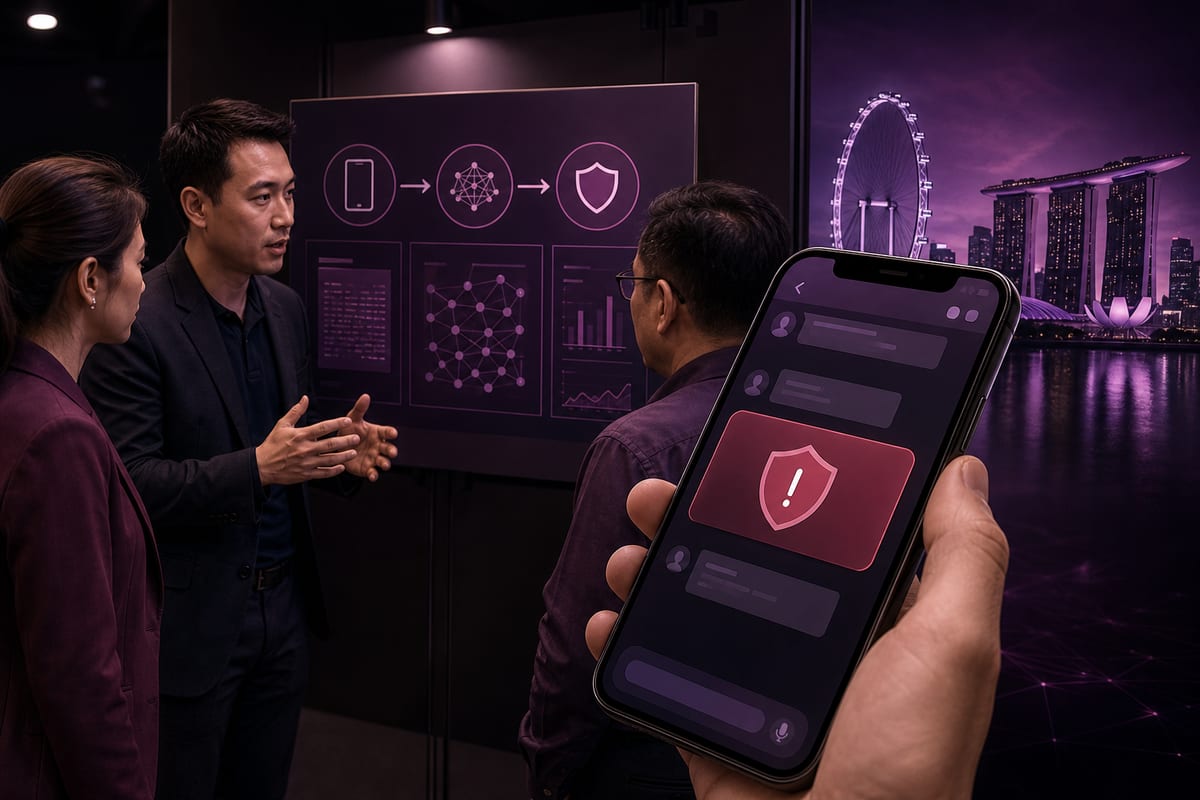 Brief IA : Singapour et DeepMind annoncent une IA anti-arnaques sur mobile
