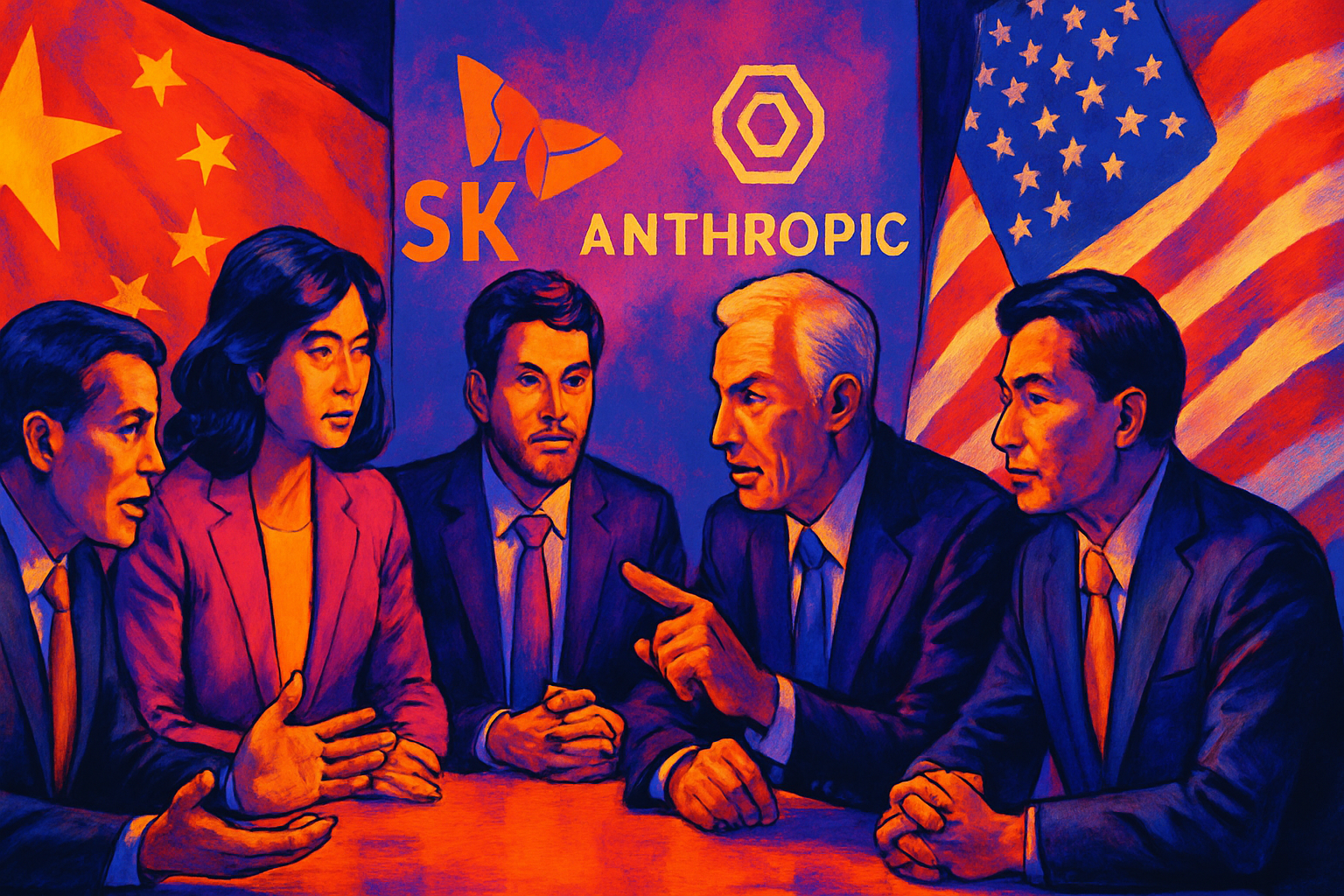 SK Telecom et Chine : crise chez Anthropic après intervention US
