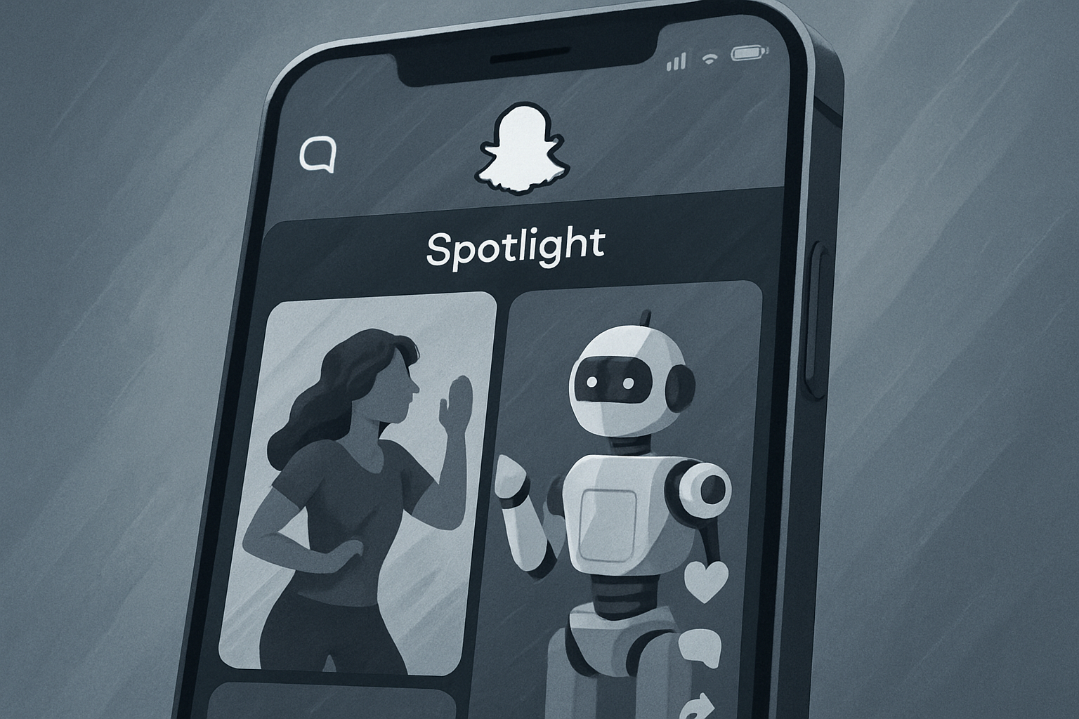 Brief IA : Snapchat bannit les vidéos IA pour favoriser l'authenticité