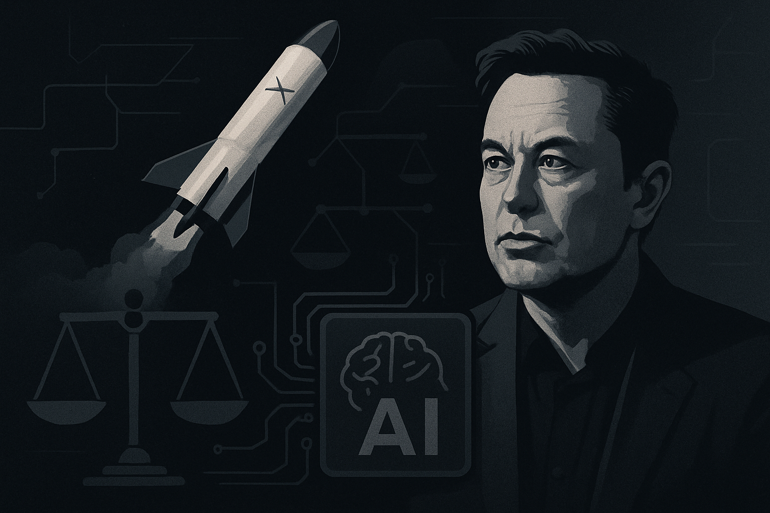 Brief IA : SpaceX alerte sur les dangers éthiques de l'IA Grok d'Elon Musk