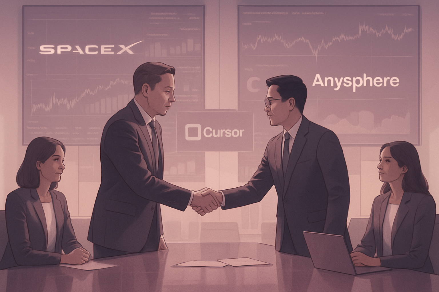 SpaceX et Cursor : une acquisition record pour 2026