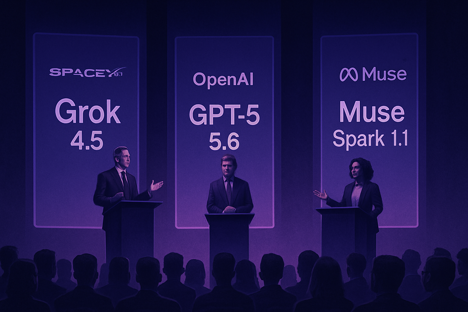SpaceXAI, OpenAI, Meta : la course aux modèles IA s'intensifie