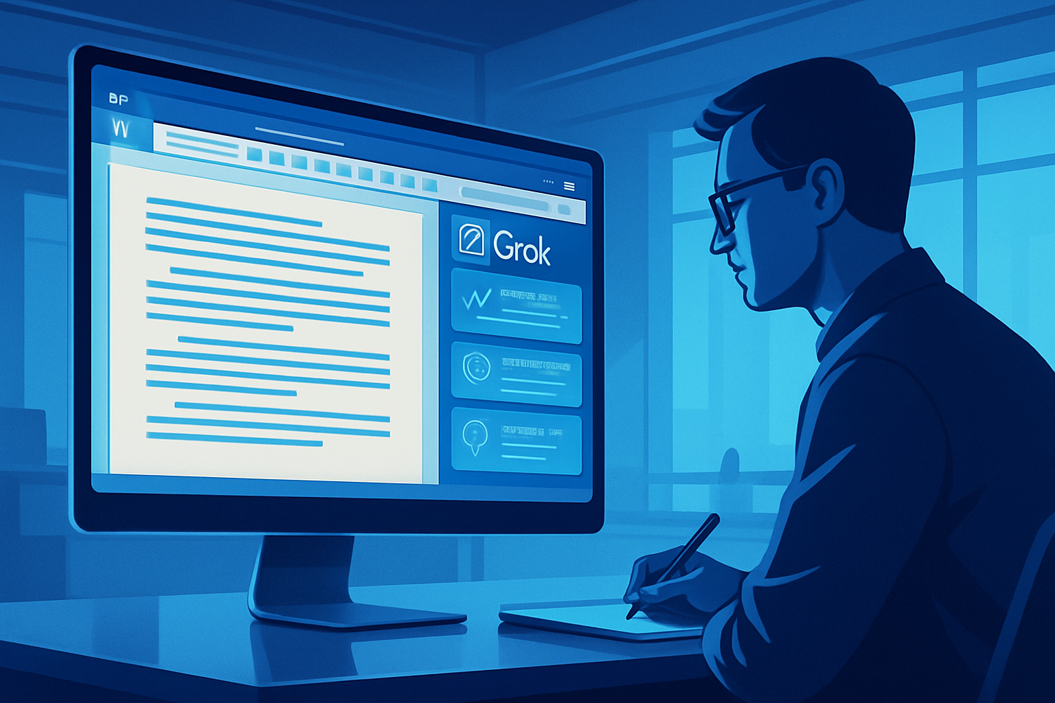 Brief IA : SpaceXAI révolutionne Microsoft Word avec Grok, l'outil IA innovant