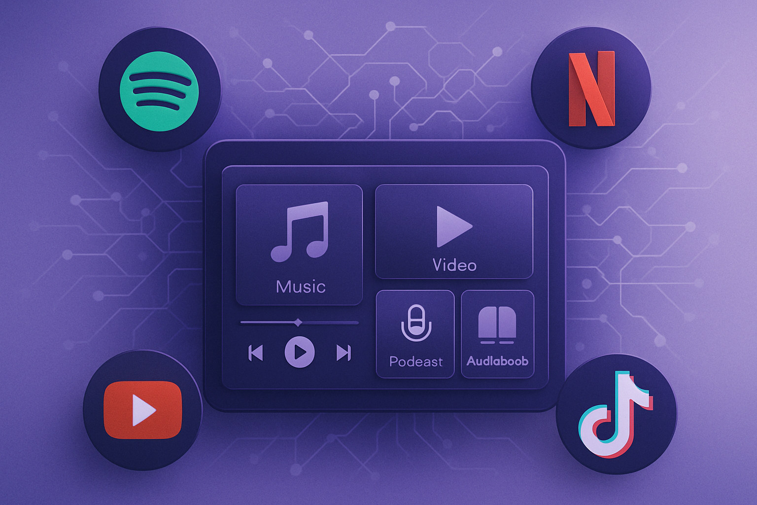 Spotify, Netflix et TikTok : l'IA redéfinit le divertissement global