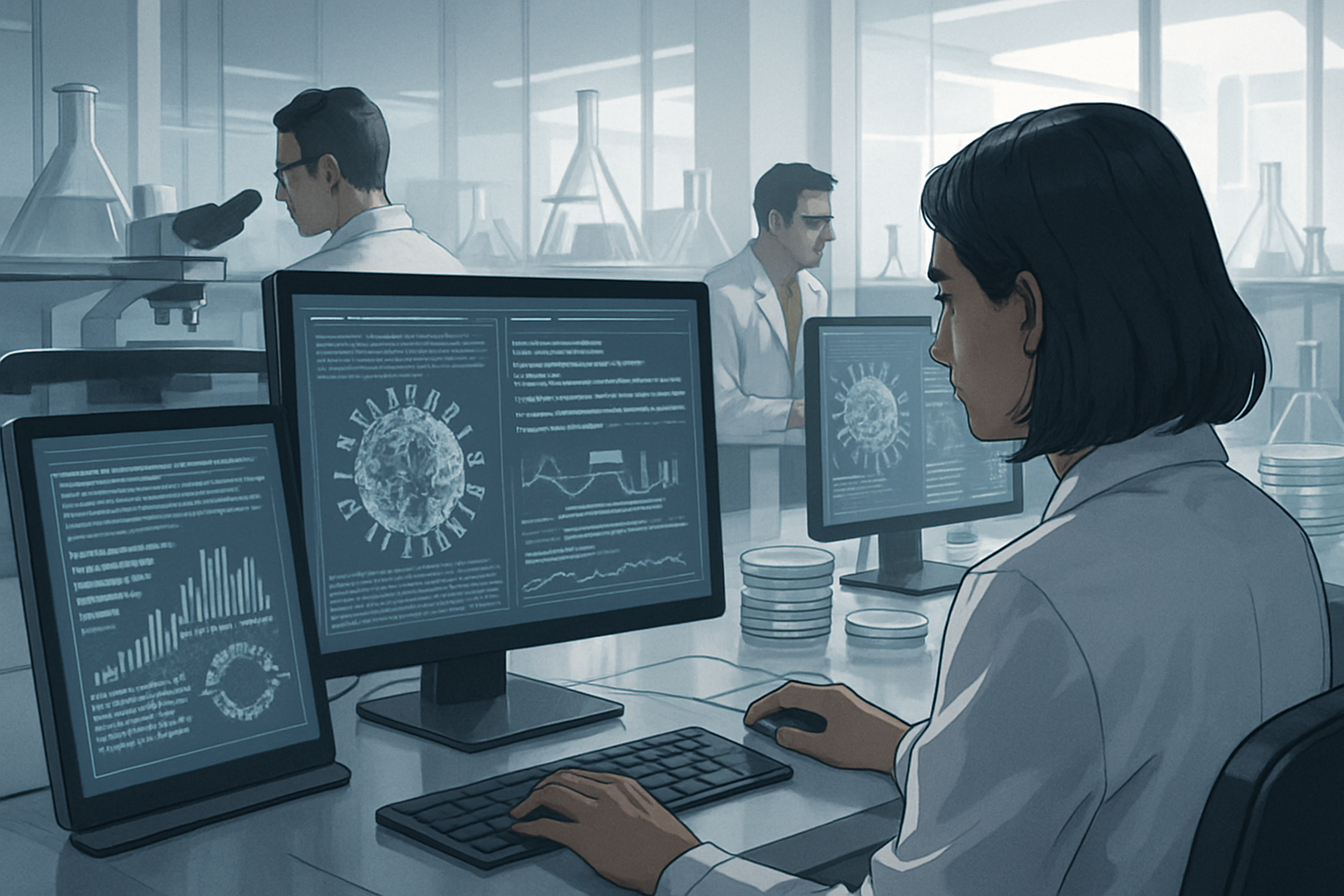 Stanford et Arc Institute : l'IA conçoit des virus antibactériens
