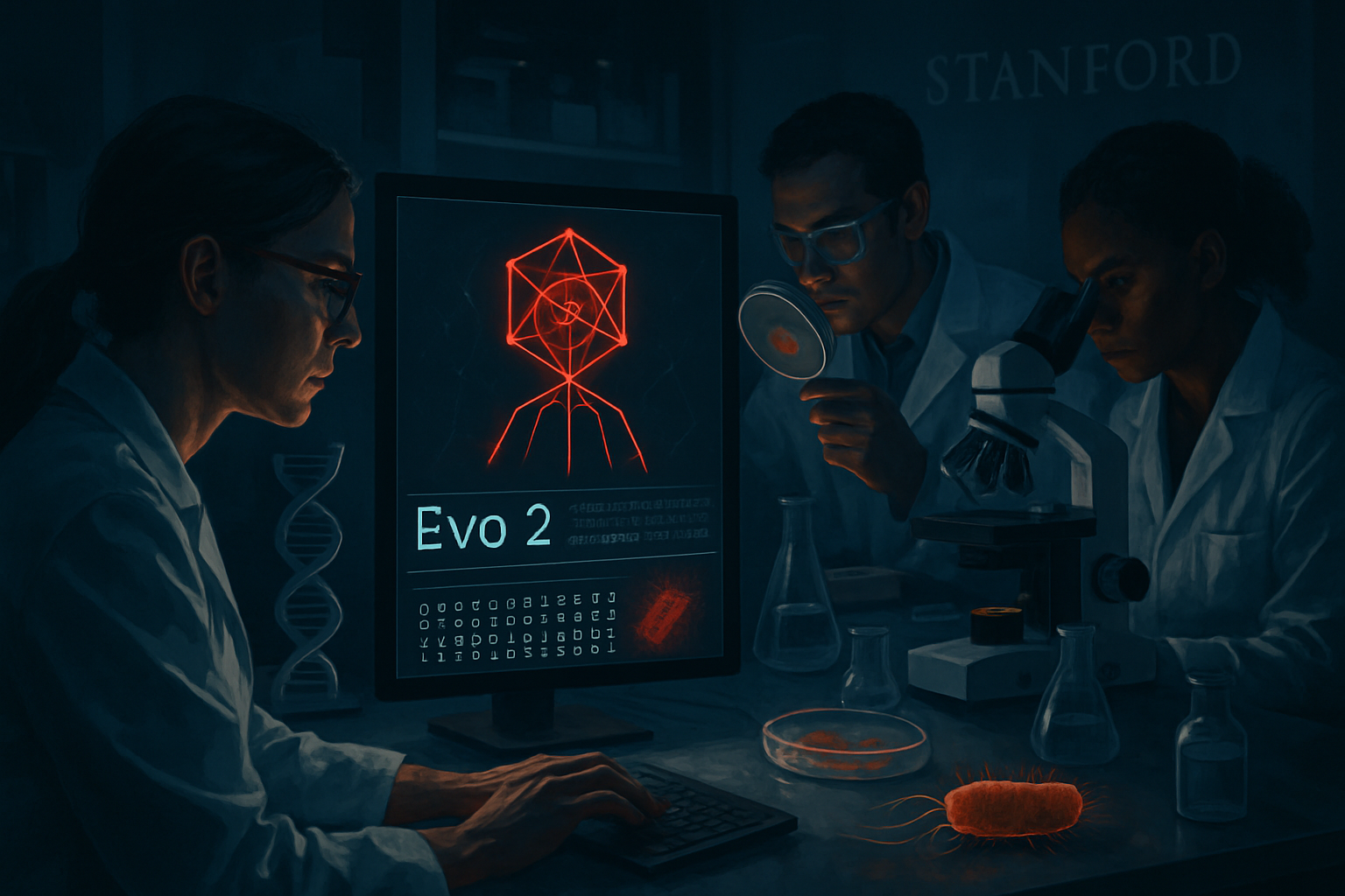 Stanford révolutionne la lutte contre E. coli avec l'IA Evo 2