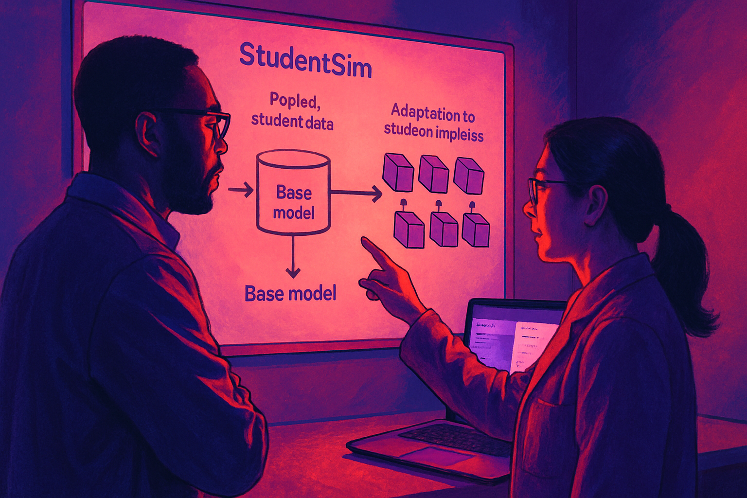 StudentSim : des élèves simulés pour entraîner les tuteurs IA