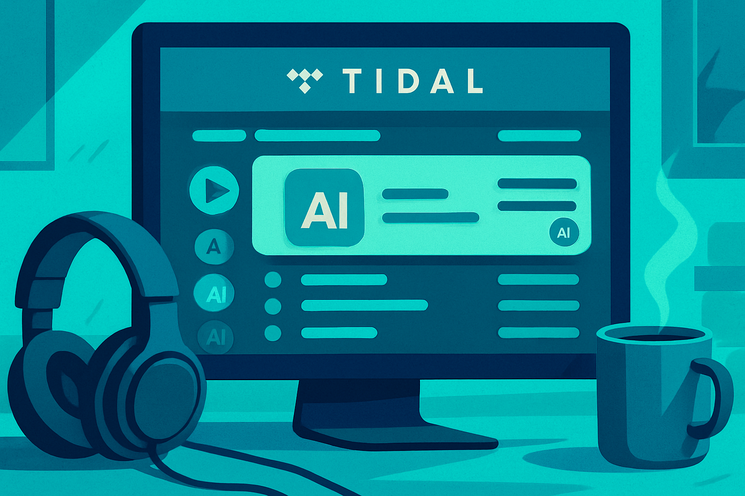 TIDAL frappe fort : fin des royalties pour la musique IA dès 2026