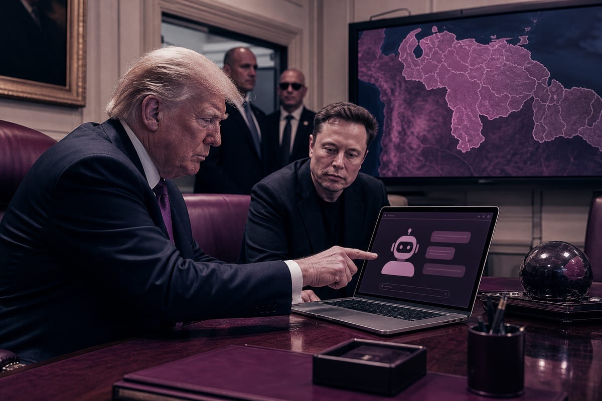 Trump aurait consulté Grok avant la capture de Maduro