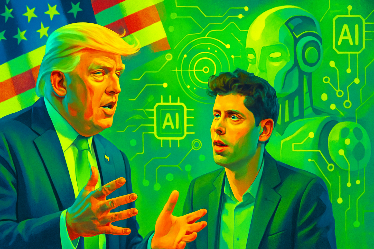 Brief IA : Trump envisage une prise de participation des États-Unis dans OpenAI