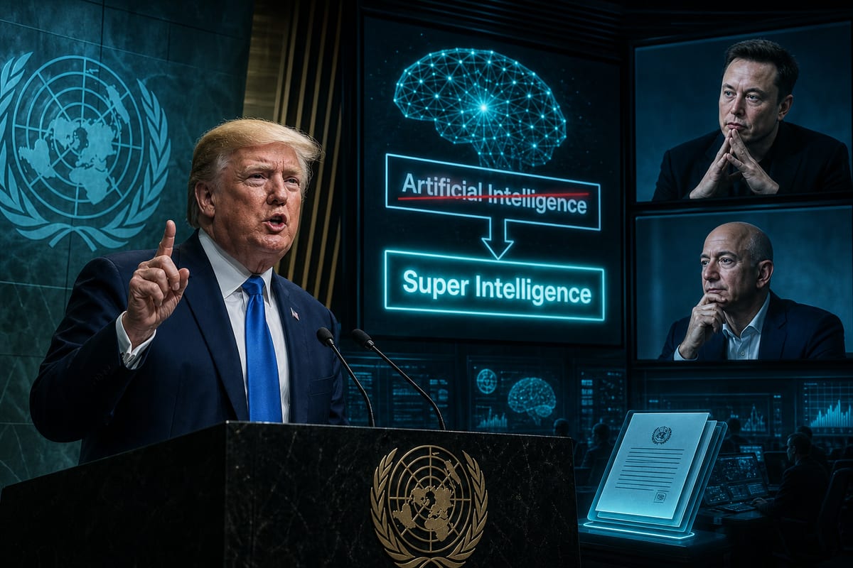 Trump veut imposer « super intelligence » à la place d’IA