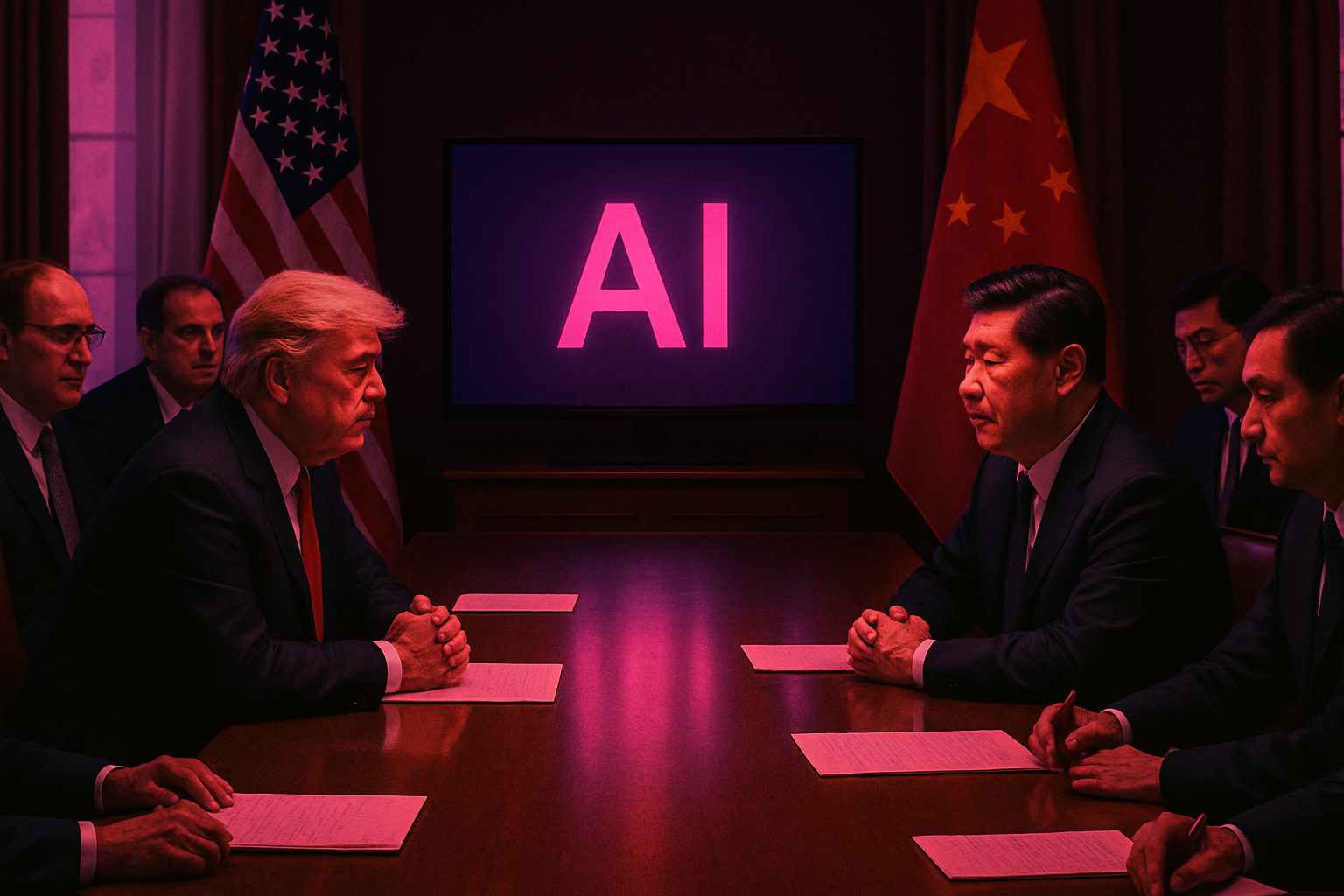 Trump–Xi : l’IA au menu, peu d’accords vérifiables attendus