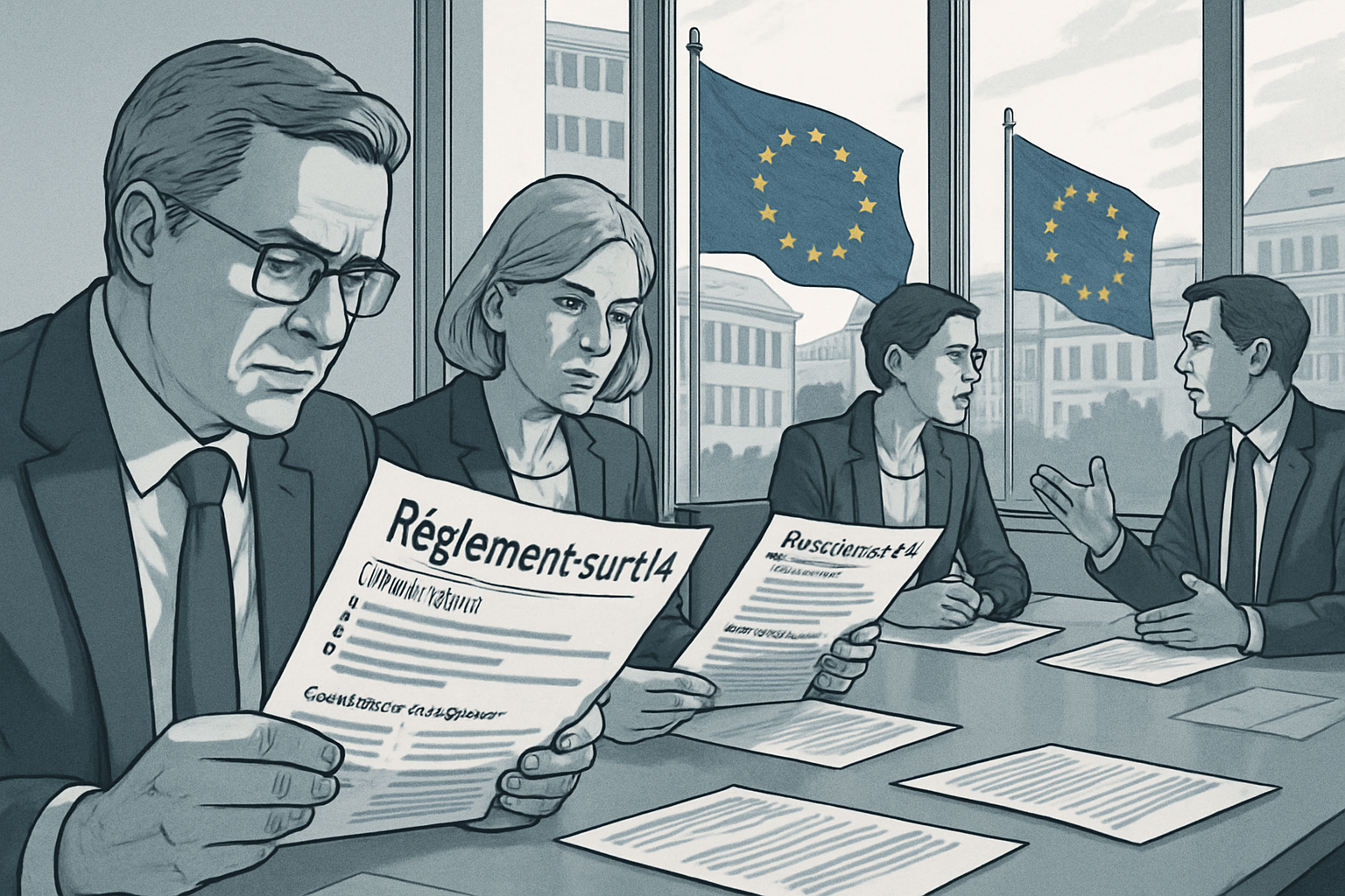 UE : cadre IA par risque et amendes jusqu’à 6 %