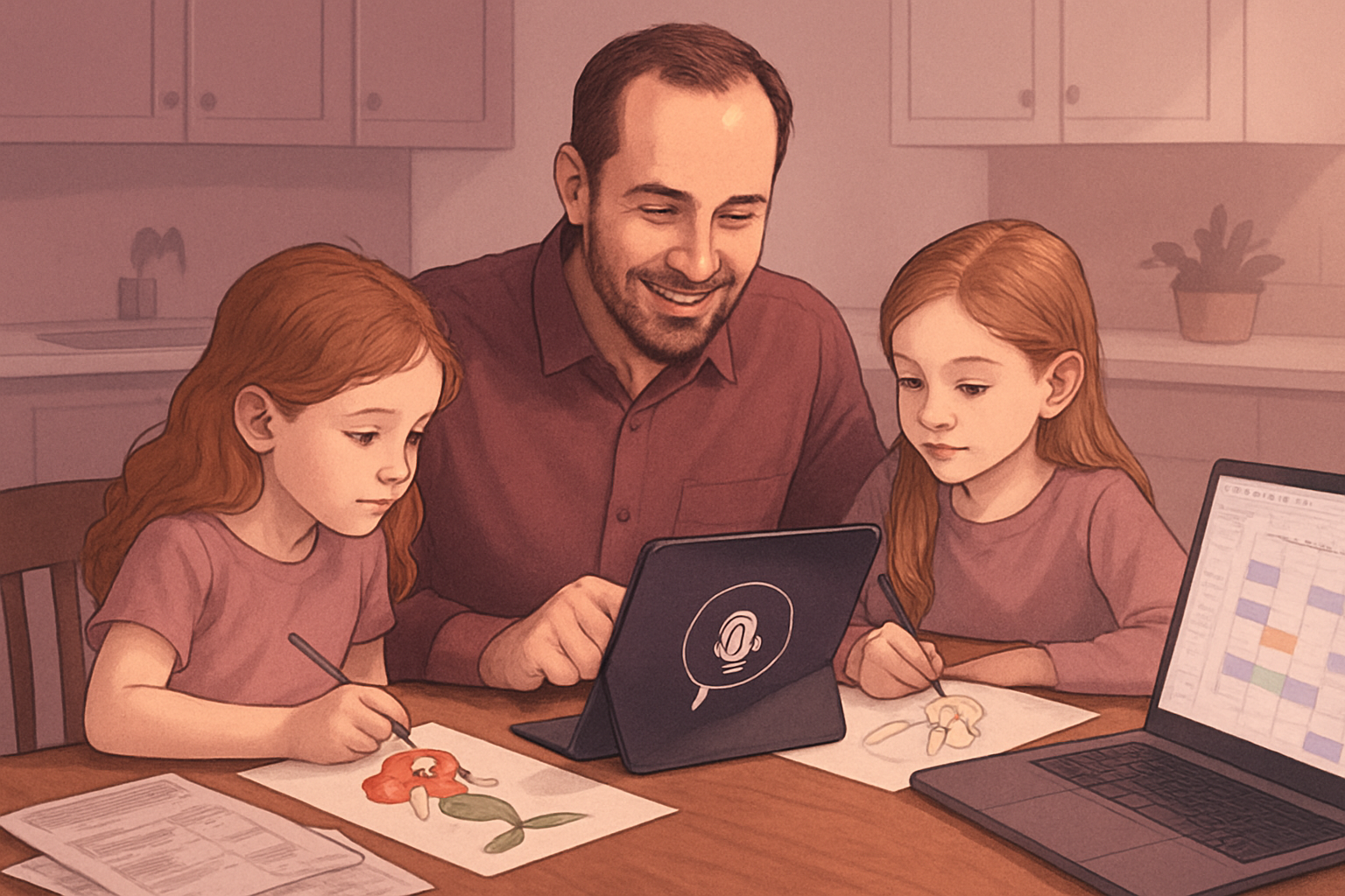 Un père automatise tutorat vocal et école avec ChatGPT