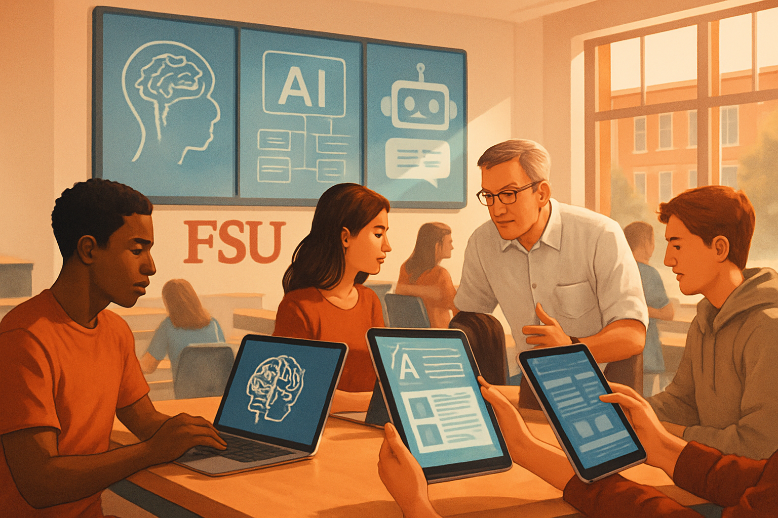 Université d'État de Floride : l'IA transforme l'éducation