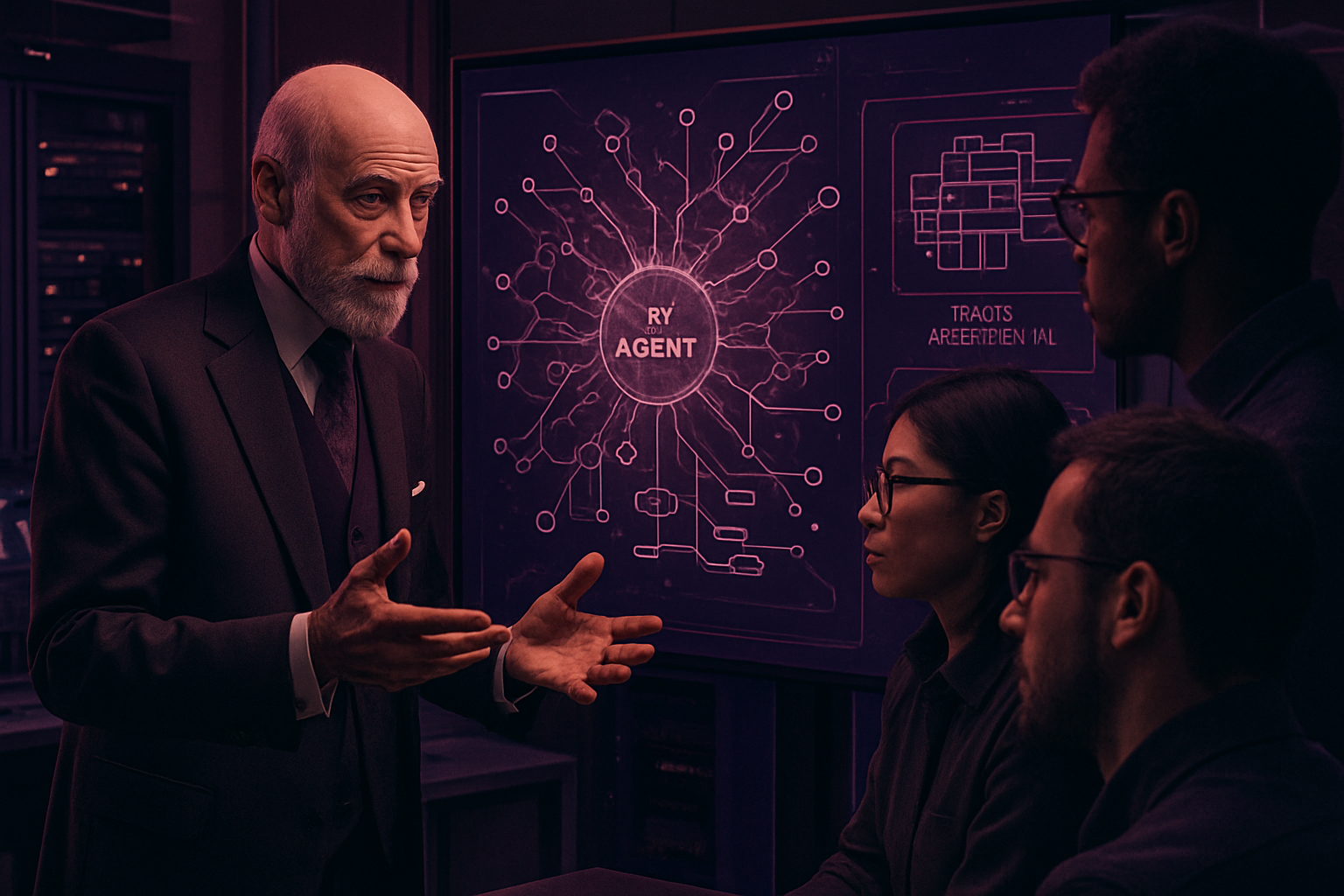 Vint Cerf et le futur des agents d'IA autonomes sur Internet