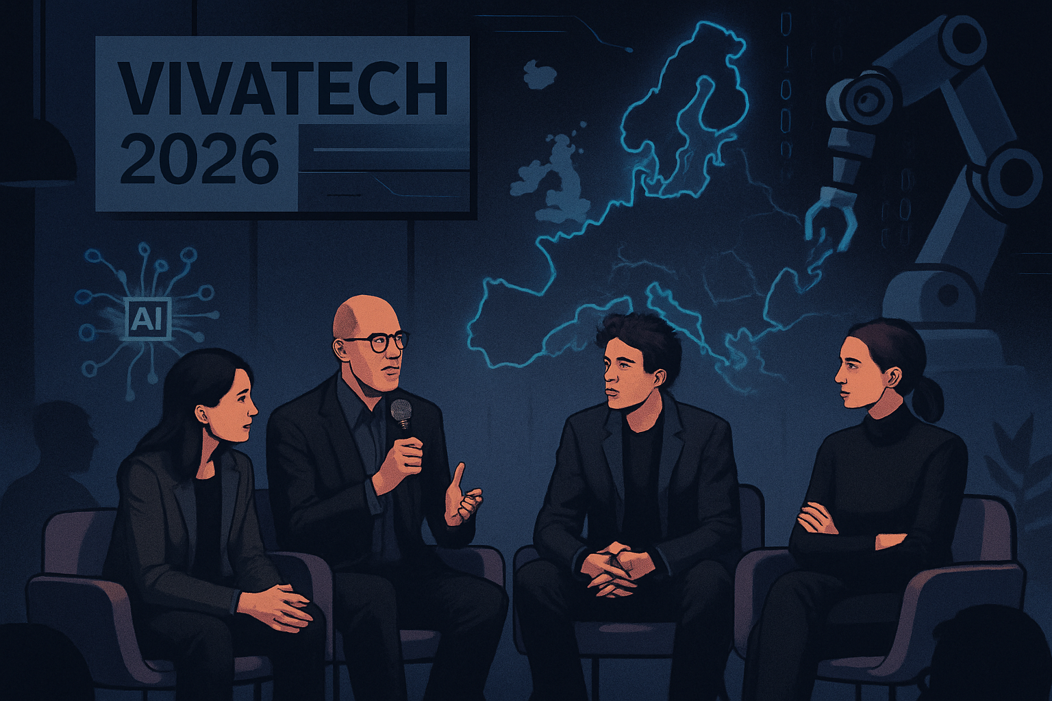 Brief IA : VivaTech 2026 : L'Europe redéfinit sa stratégie IA