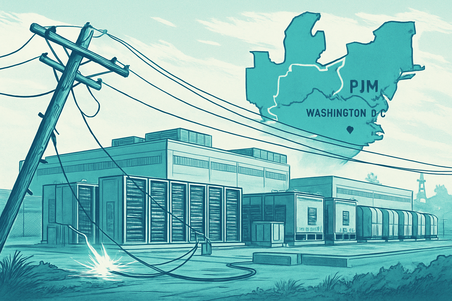 Washington : chute électrique révèle les failles des data centers