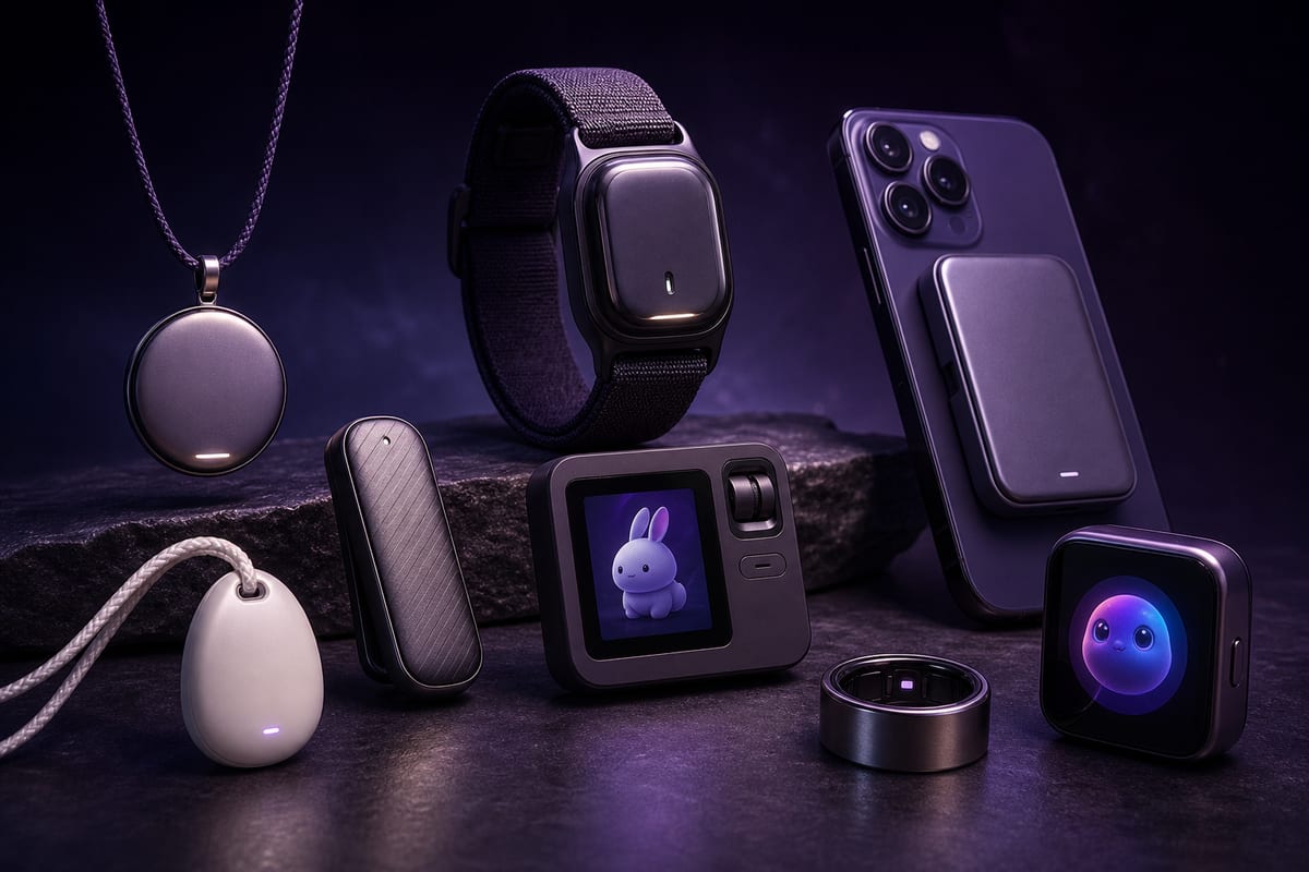 Wearables IA : prix, fonctions et lancements de Bee à Rabbit