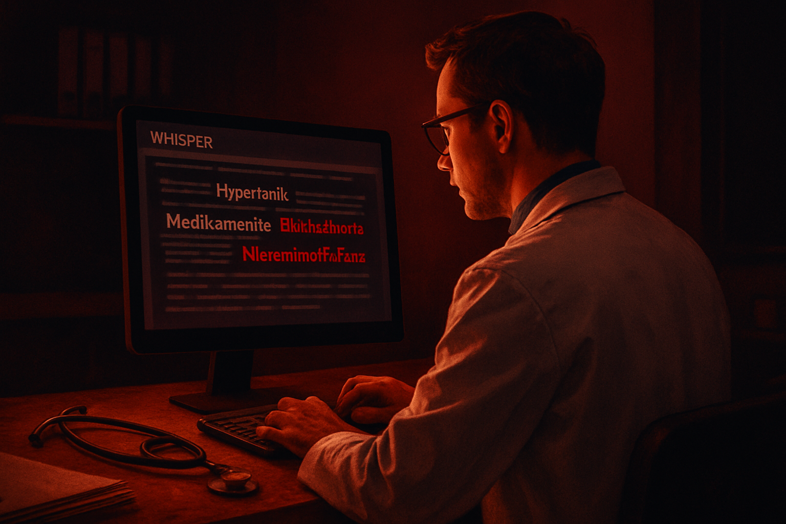 Whisper auto-hébergé : percée dans la transcription médicale