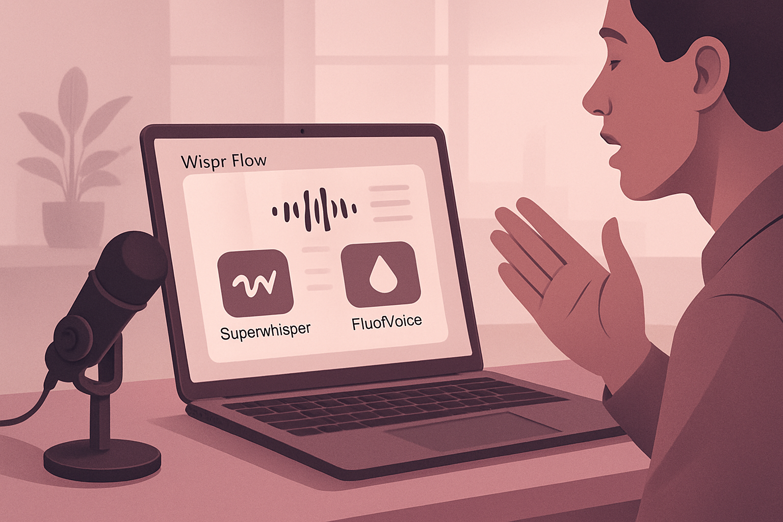 Wispr Flow et Superwhisper : l'IA révolutionne la dictée