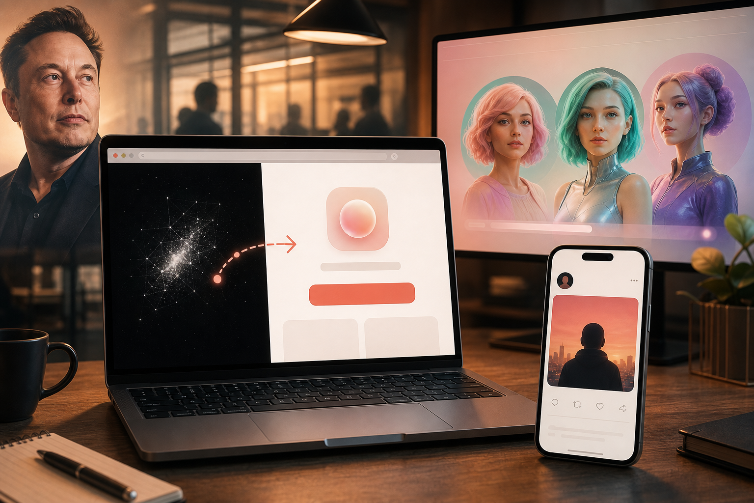 xAI possède dot.com et le redirige vers Grok après Dots