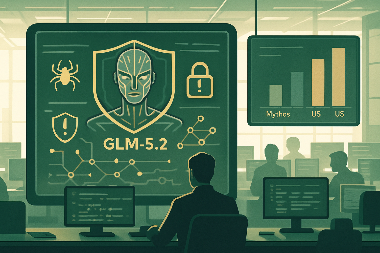 Z.ai de Chine défie Mythos en cybersécurité avec GLM-5.2